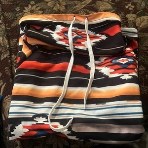 Western Aztec pullover size Large but fits more like a medium